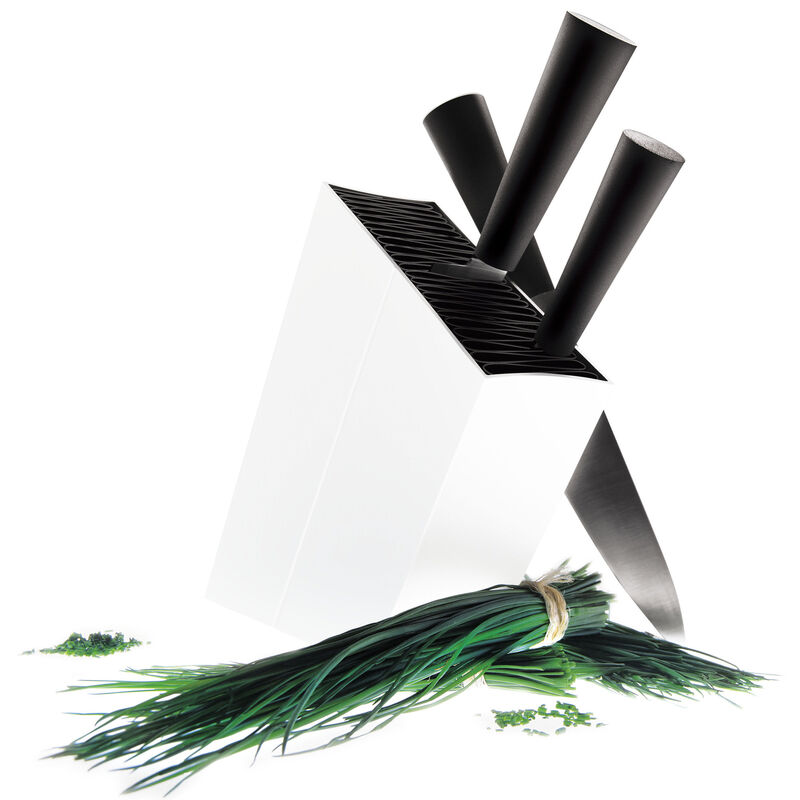 Viisto veitsitukki valkoinen