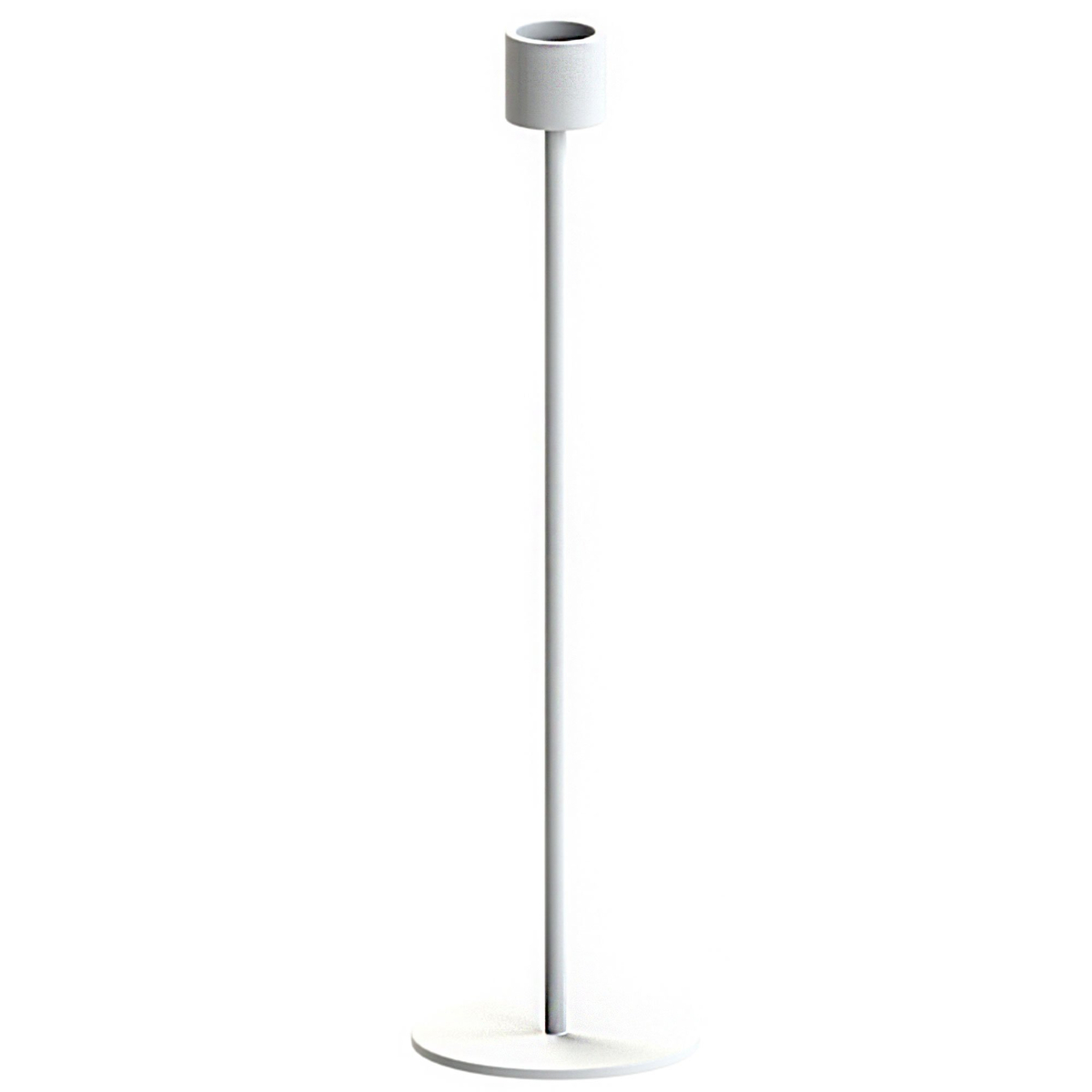 Kynttilänjalka, 29 cm, white