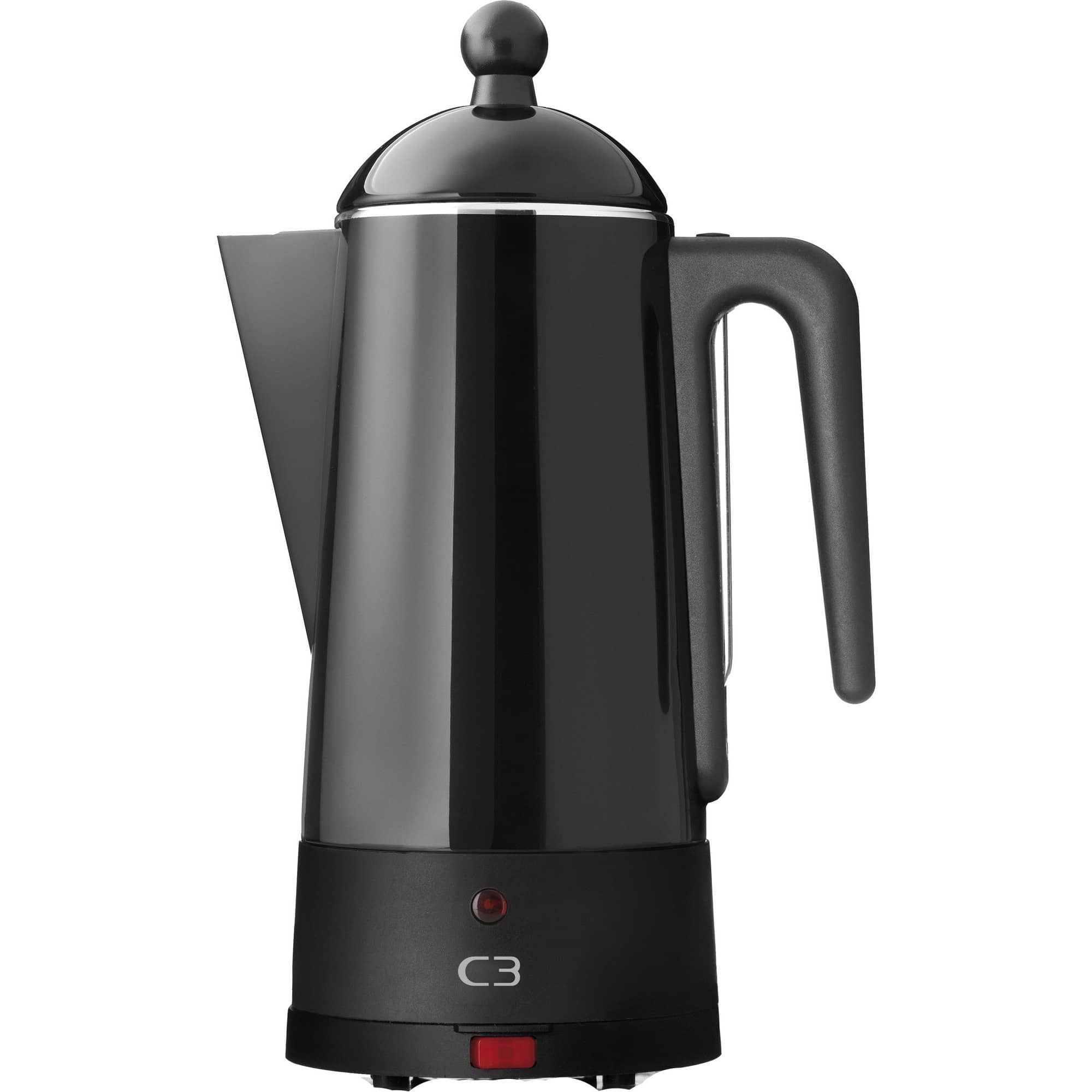 Design Eco - electric percolator - black