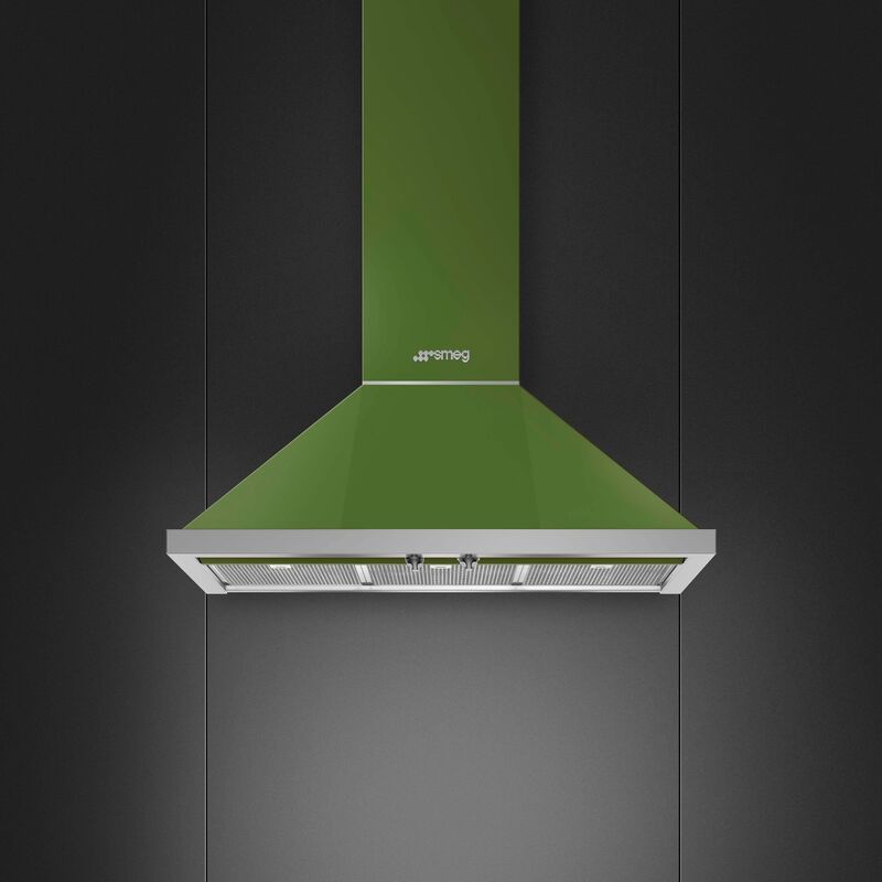 KPF9OG Portofino emhætte 90 cm, grøn