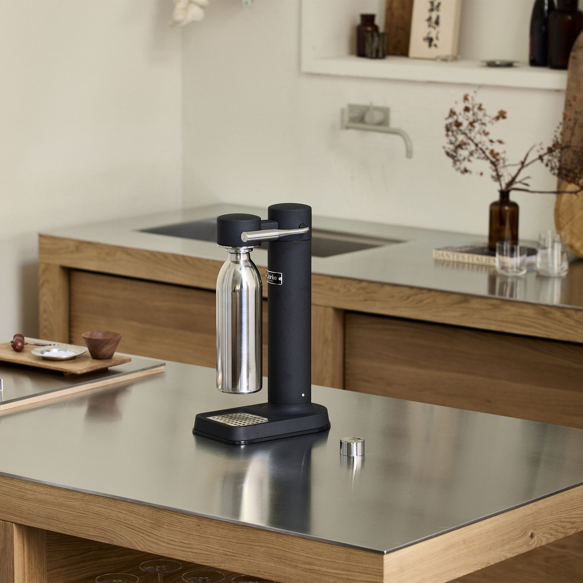 Aarke To-Go flaska Carbonator 3 large, rostfritt stål