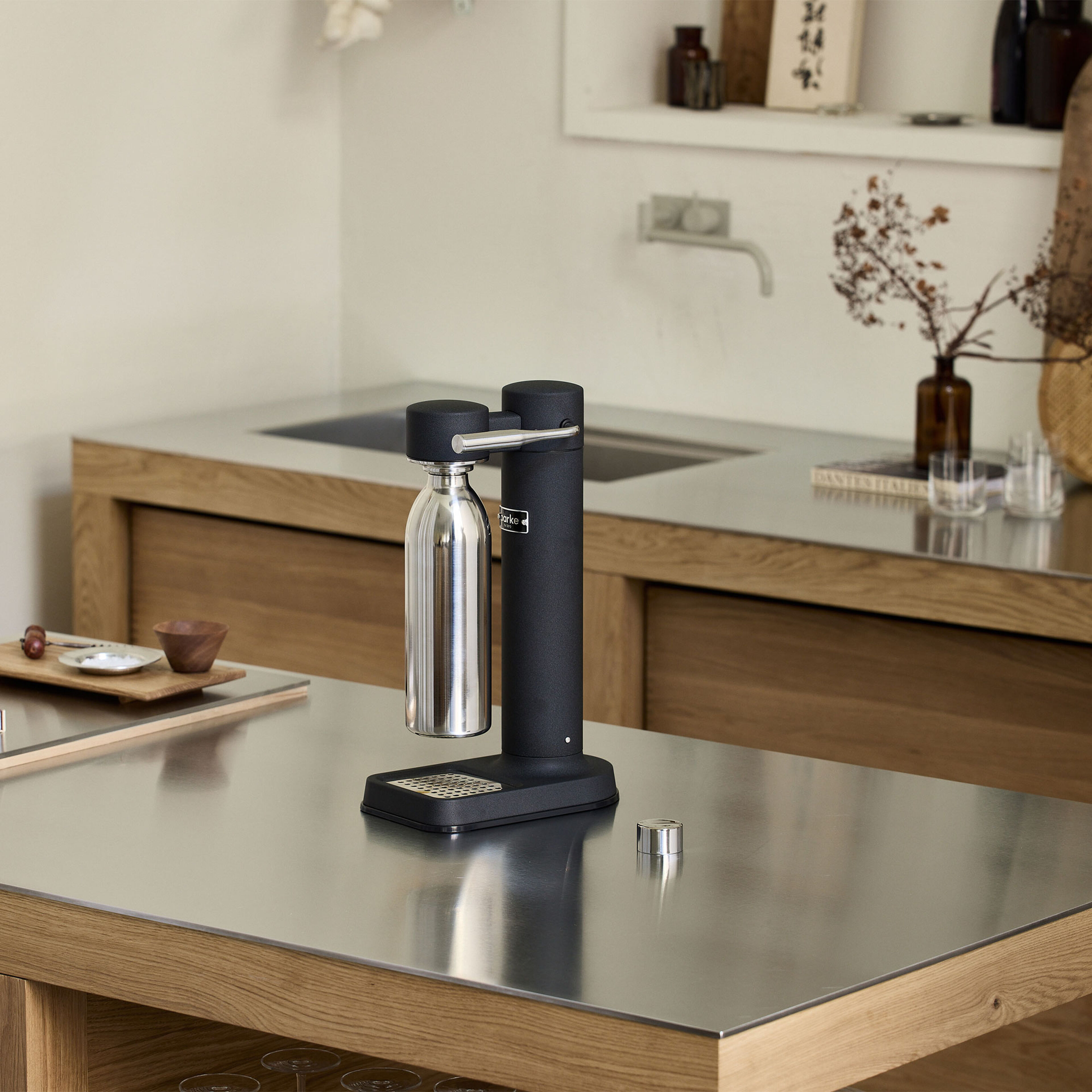 Aarke To-Go flaske Carbonator 3, large, rustfritt stål