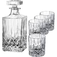 Harvey Glasskaraffel + Glassett 5-deler Klar
