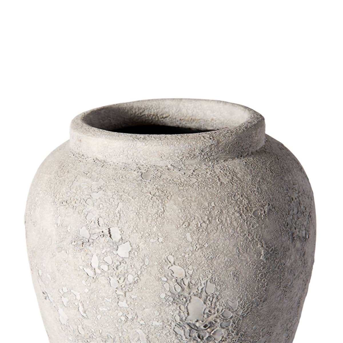 Luna vas 38 cm, grå
