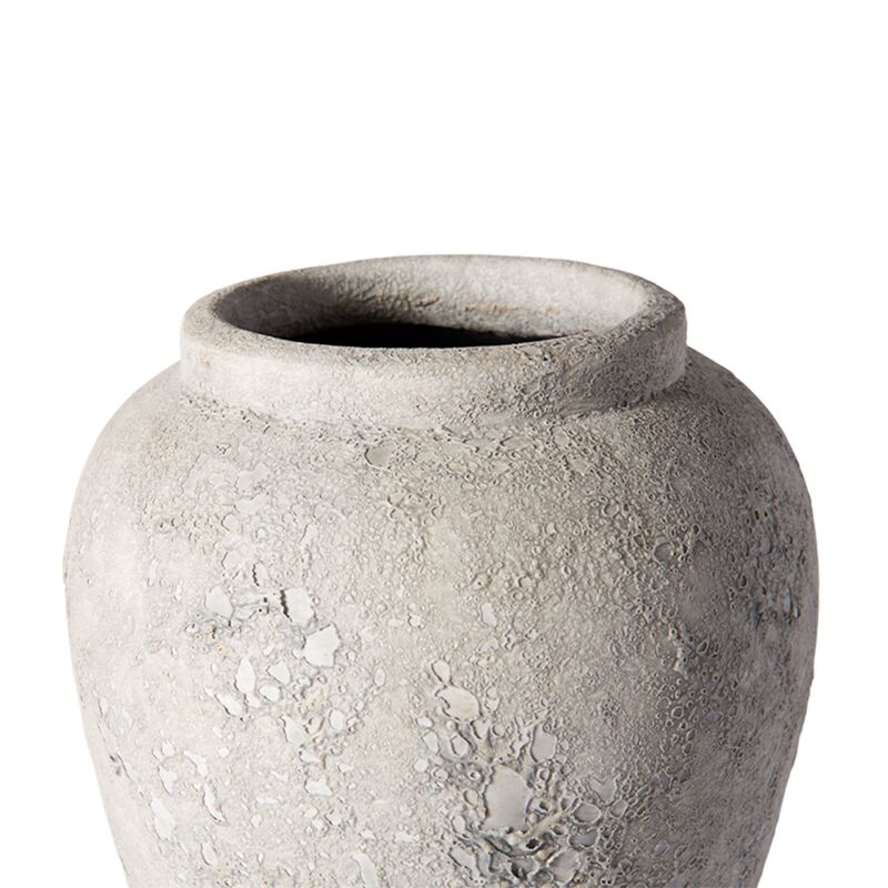 Luna vas 38 cm, grå