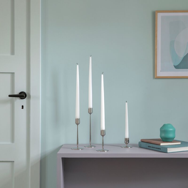 Dorotea lysestake 7x5,5 cm, blank stål