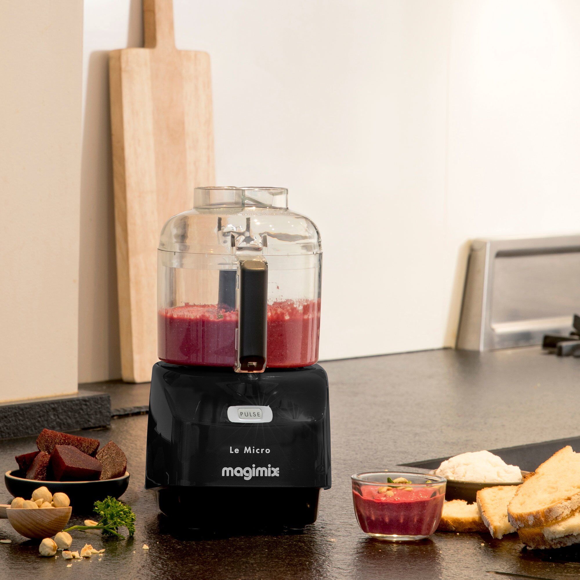 Alternativ bild 1 för Magimix Minihackare 0,83 liter, svart