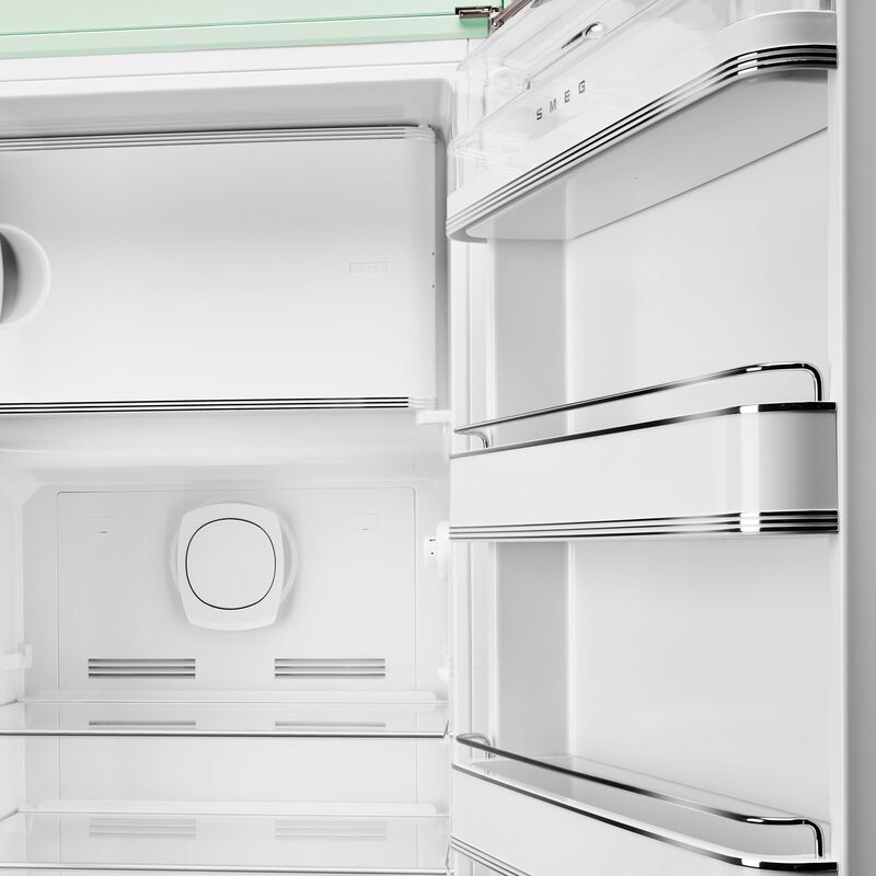 Smeg FAB28RPG6 Jääkaappi Pakastelokerolla 153cm, Saranointi oikealla, Pastellinvihreä