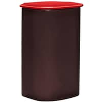 Amare burk med lock 26 cm, burgundy/röd