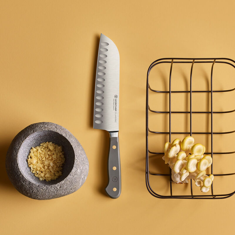Wüsthof Santoku Classic Colour Velvet Oyster 17 cm
