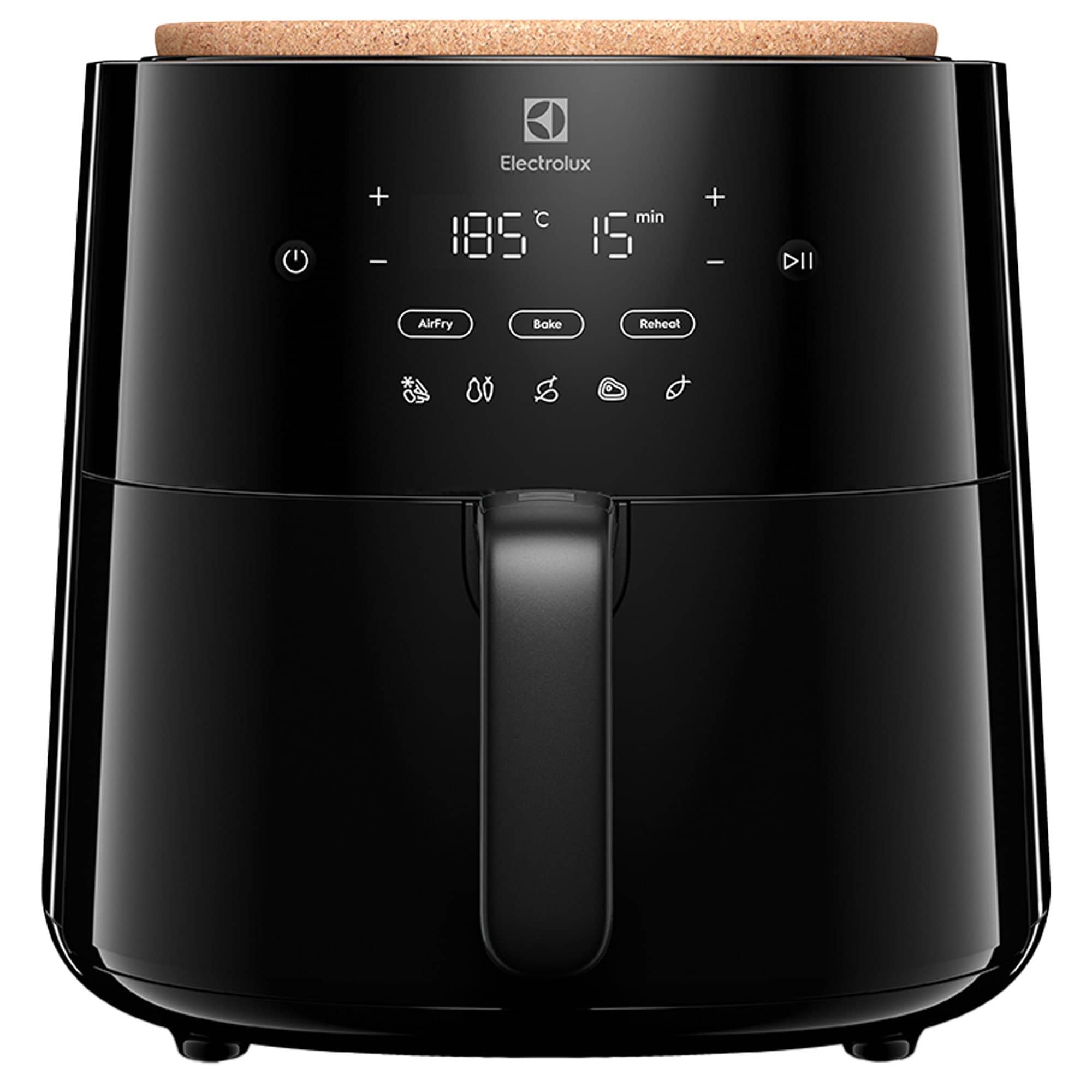 Läs mer om 700s EAF7B airfryer 7 liter, black glossy