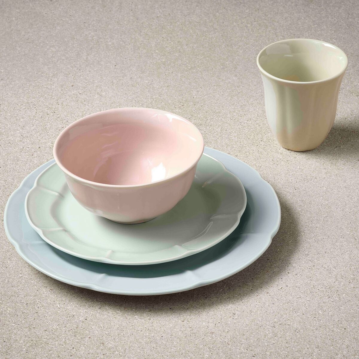 Søholm Solvej middagstallerken 26,5 cm, powder blue