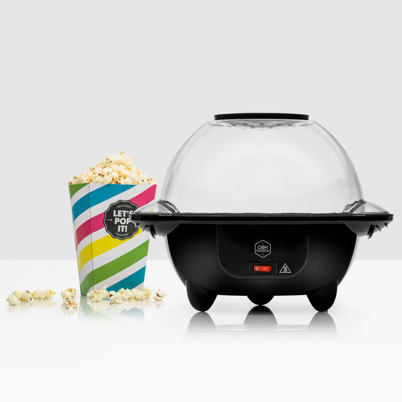 Nordica Popcornmaskin Big Popper Svart