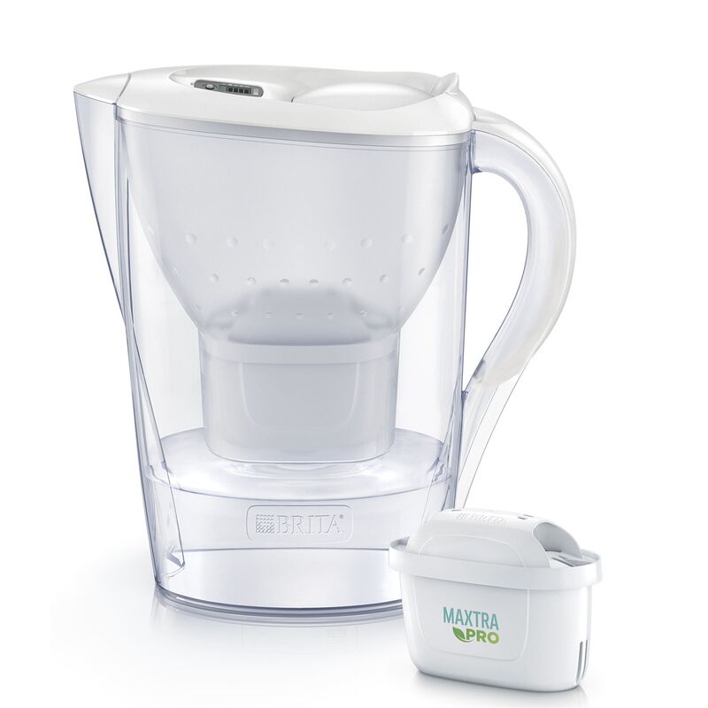 Marella vannfilterkanne, hvit