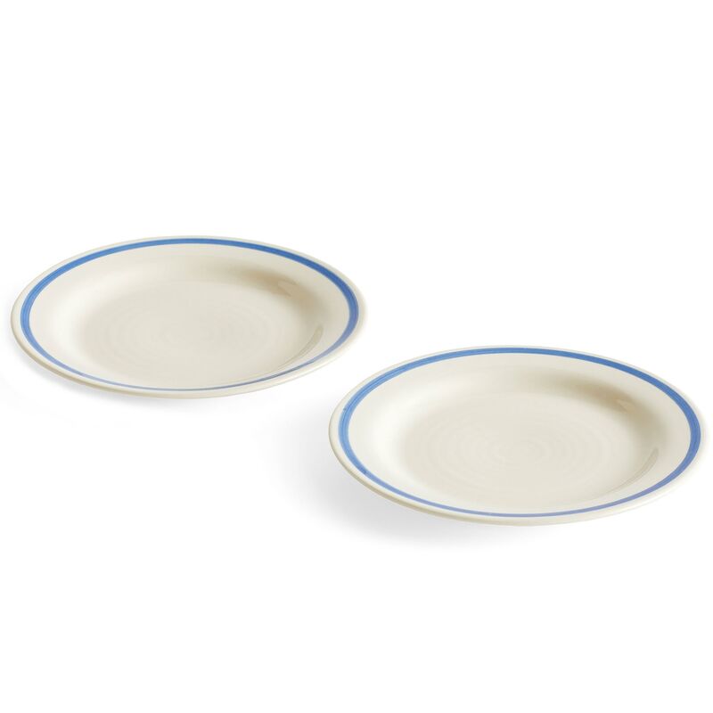 tallrik 18,5 cm, 2-pack, blå
