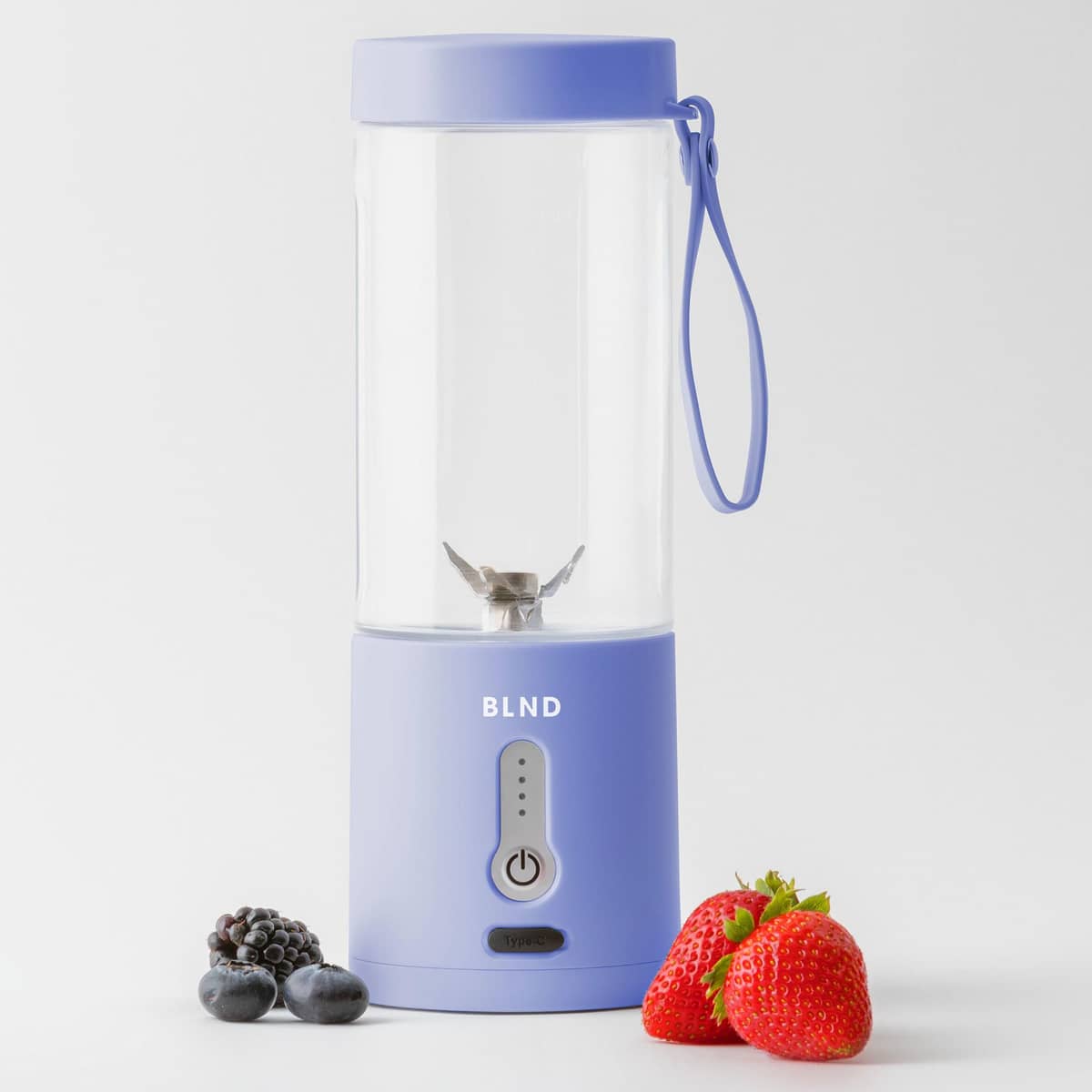 Portabel blender, blå