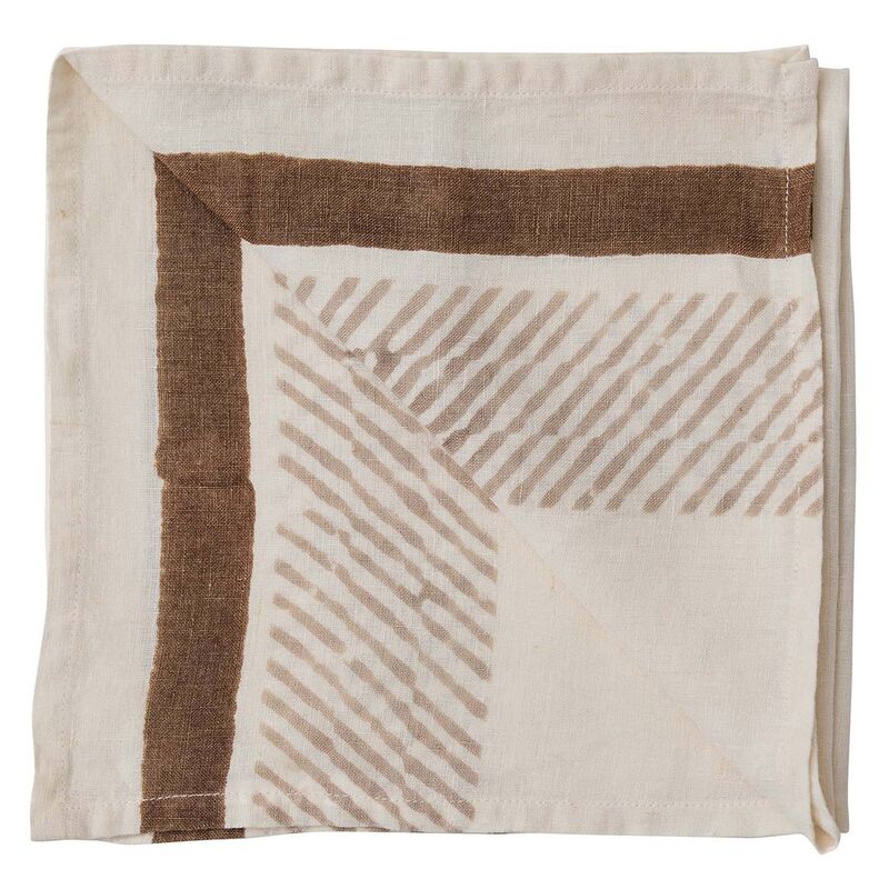 Ella lautasliina, ruskea