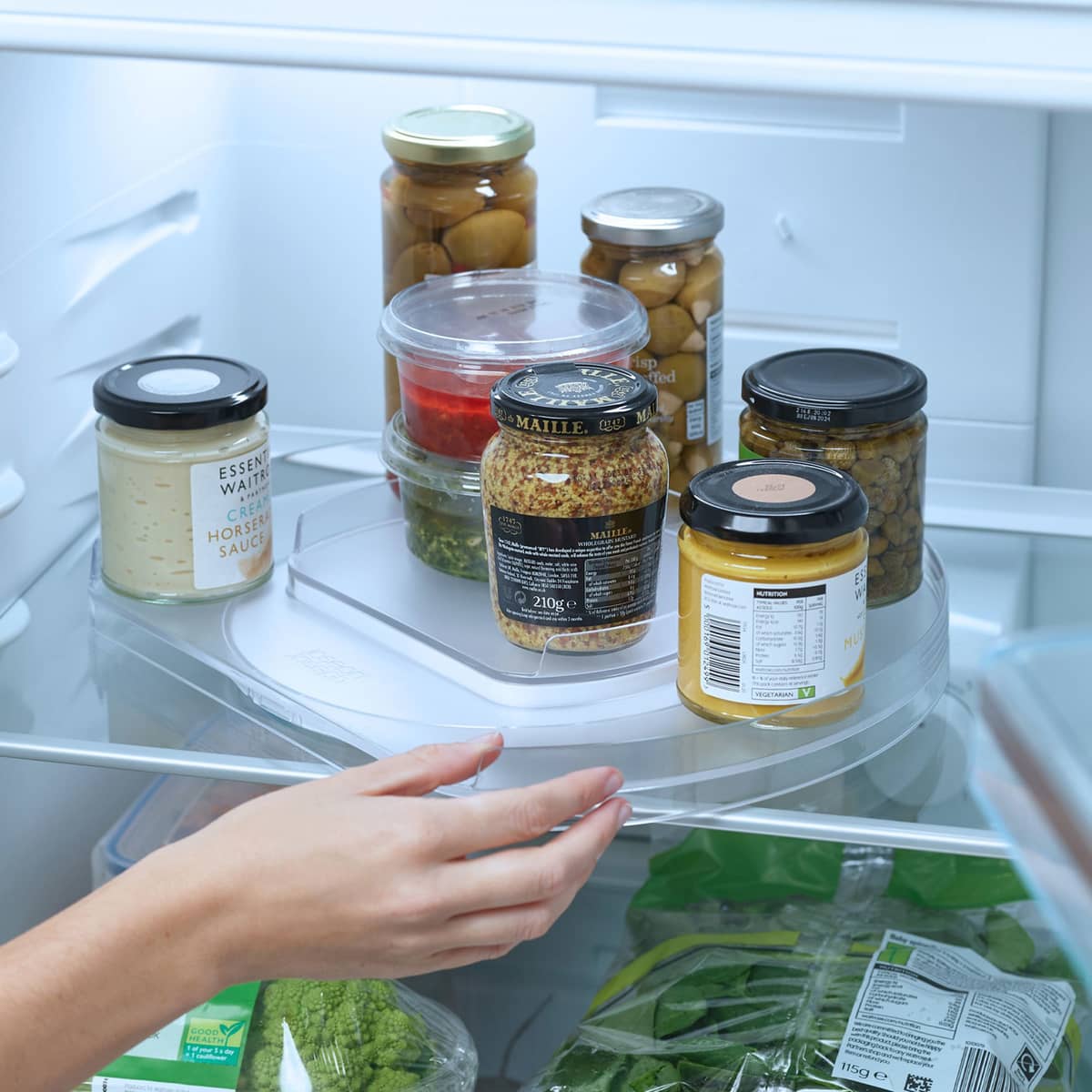 FridgeStore roterende køleskabsopbevaring