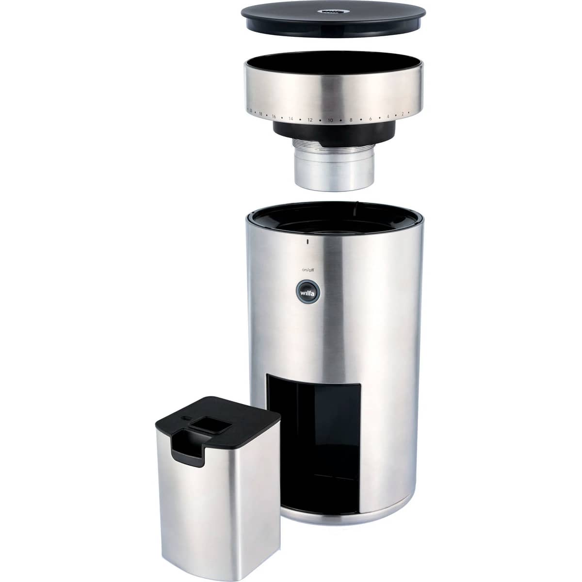 Kaffemaskin WSP-2A + kaffekvern WSFB-100S + kjøkkenvekt