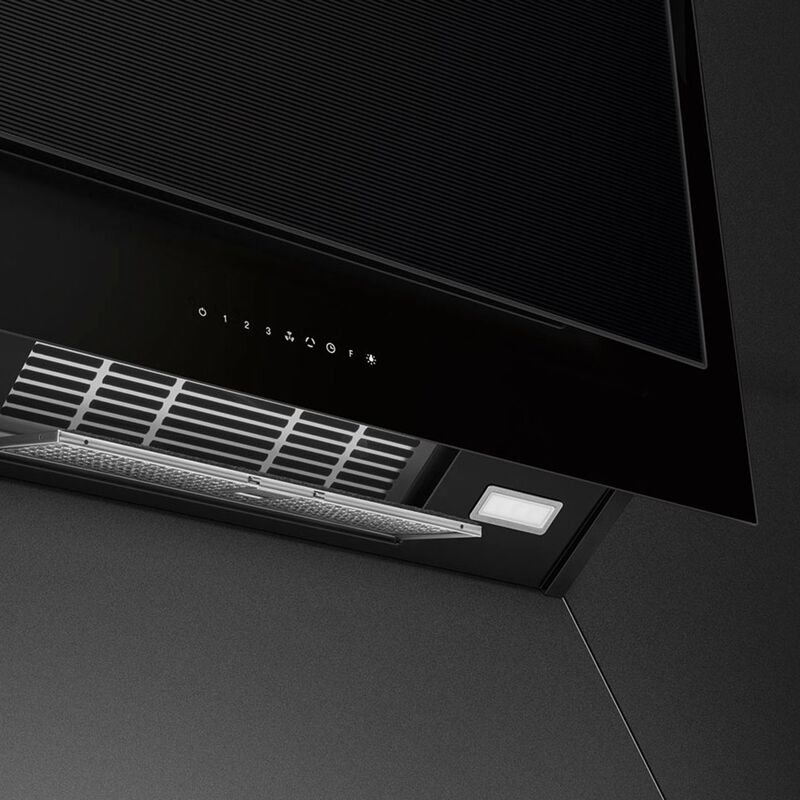 KV194B3 väggmonterad fläkt 90 cm, svart