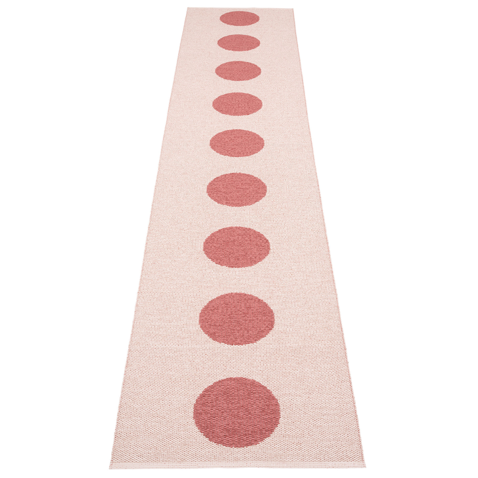 Pappelina Vera Pop matto 70 × 360 cm, blush/pink
