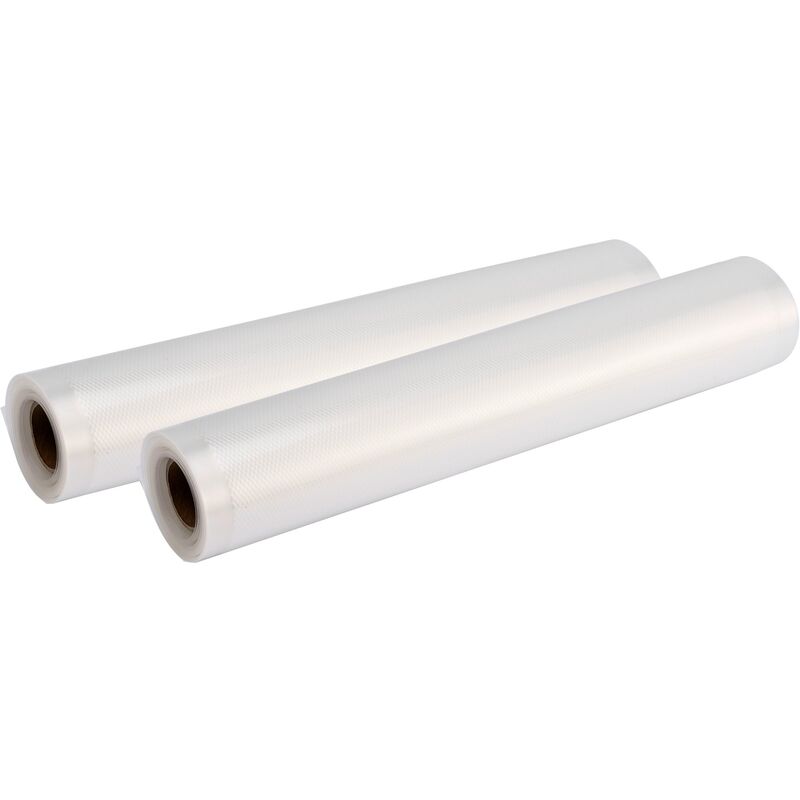 Kaksi vakuumirullaa, 28 x 300 cm.