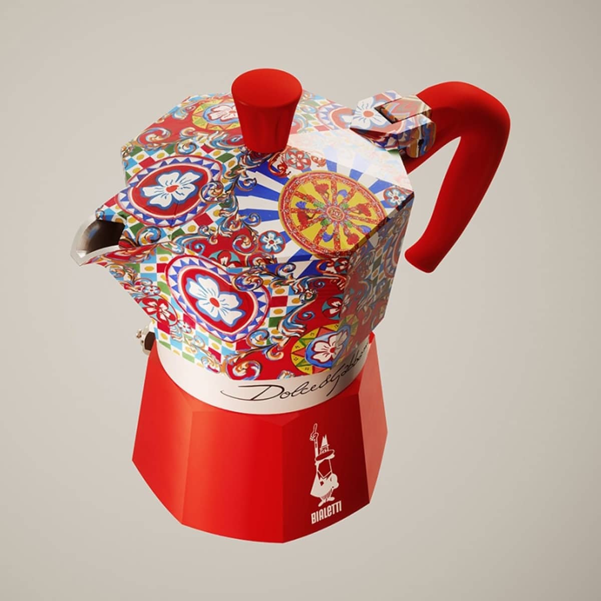 D&G Moka Express mokabryggare 3 koppar