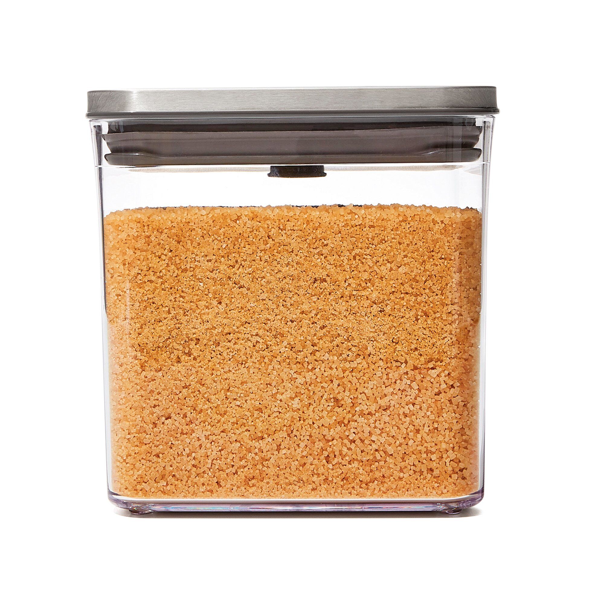 Alternativ bild 1 för OXO POP Fyrkantig Steel Behållare, 2,6 liter