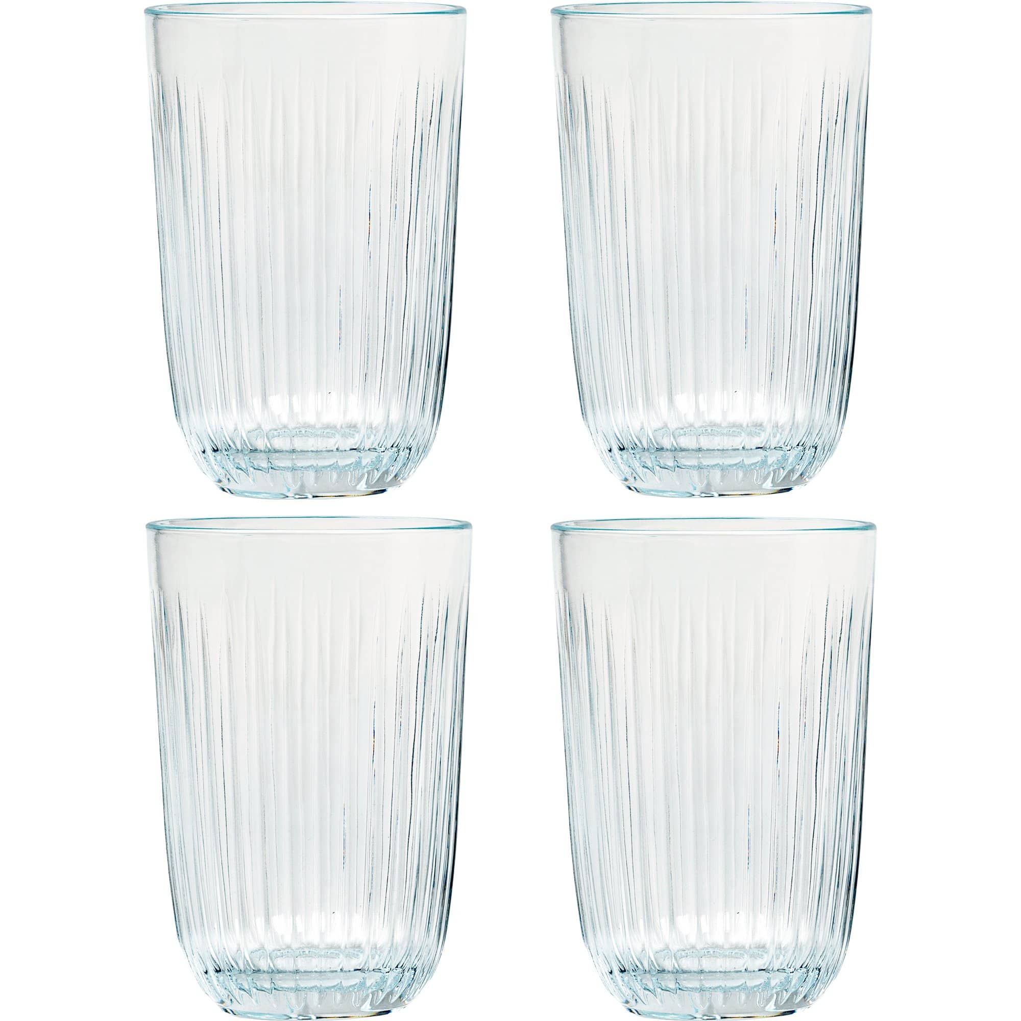 Hammershøi vannglass 37 cl 4-pack Gjennomsiktig