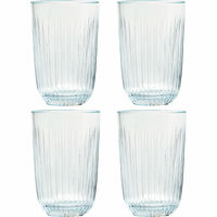 Hammershøi vandglas, 37 cl, Ø 8 cm, 4 stk, klar
