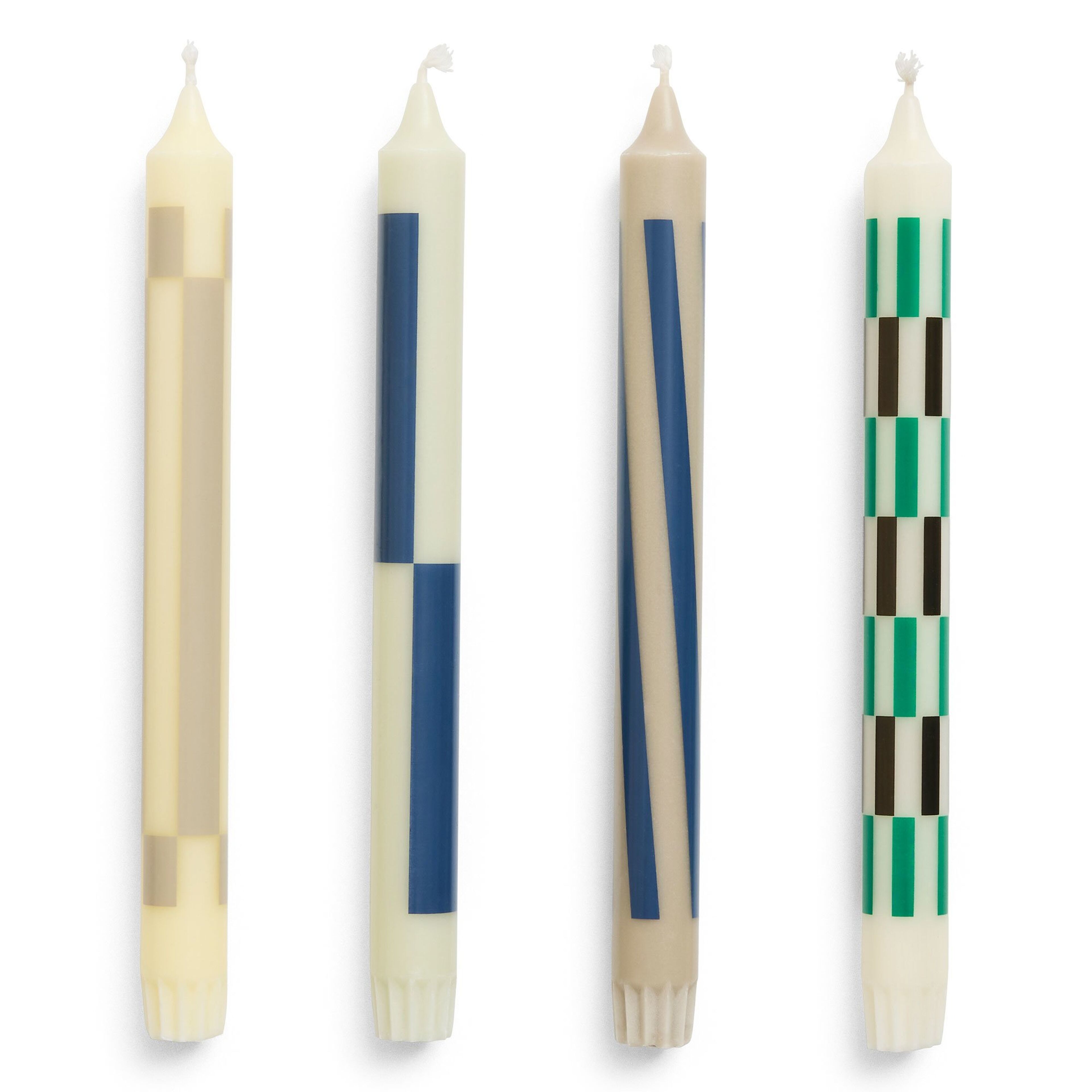 Pattern ljus 4 st, cream