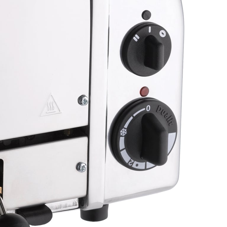 Newgen 2 slice toaster, krom