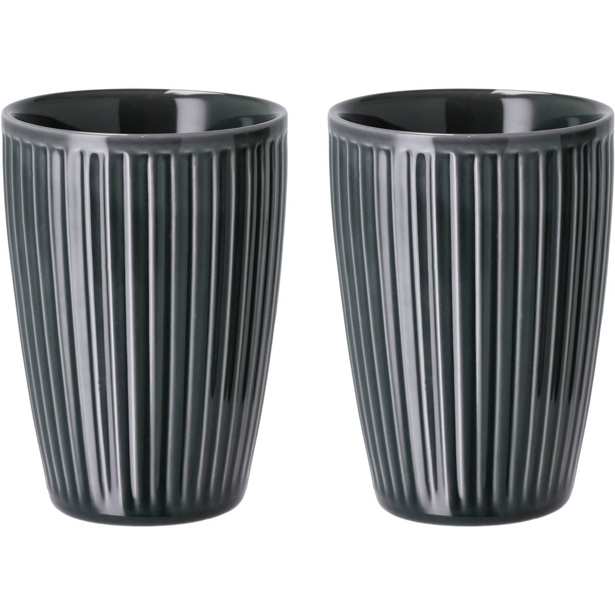 Plissé termosmuki 25 cl, 2 kpl, midnight blue