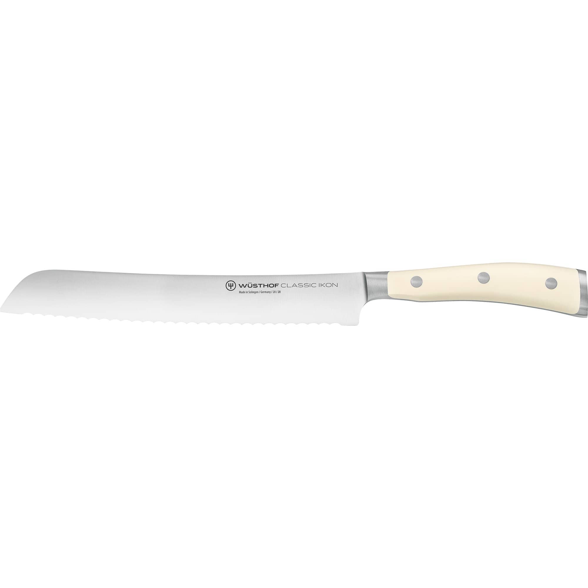 Classic Ikon Brødkniv Hvit 20 cm