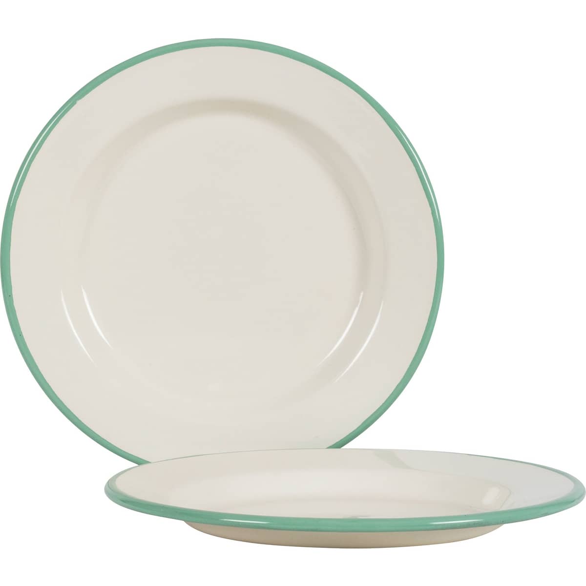 Tallrik 24 cm, Creme