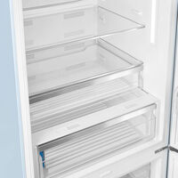 Smeg FAB38RPB6 högerhängd kyl/frys 70 cm, pastellblå