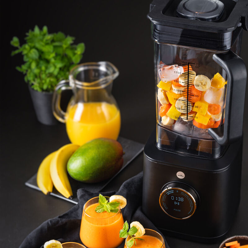 Wilfa Powerfuel XL blender 2 liter, svart