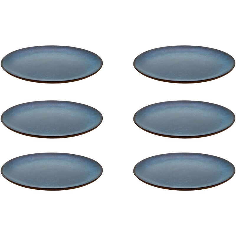 RAW Desserttallerken 6 stk, Midnight Blue