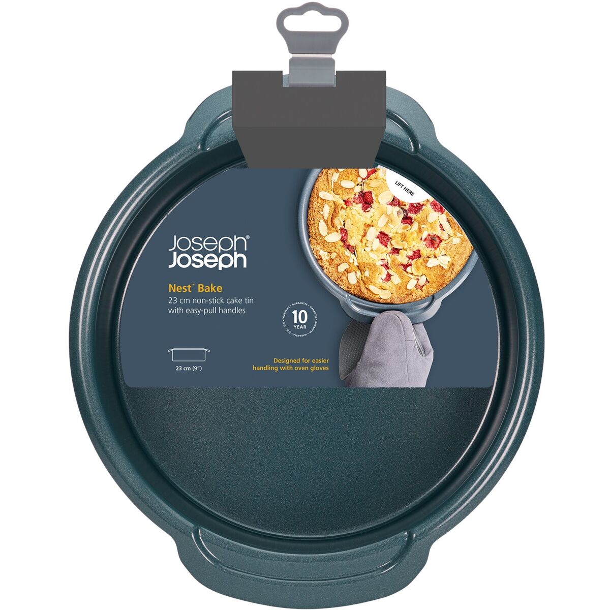 Joseph Joseph Nest Bake rund kakeform, 23 cm
