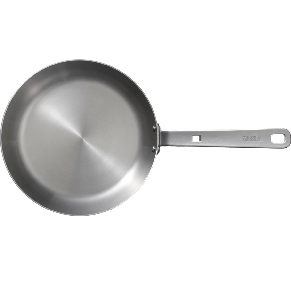 Paistinpannu 28 cm, ruostumaton teräs