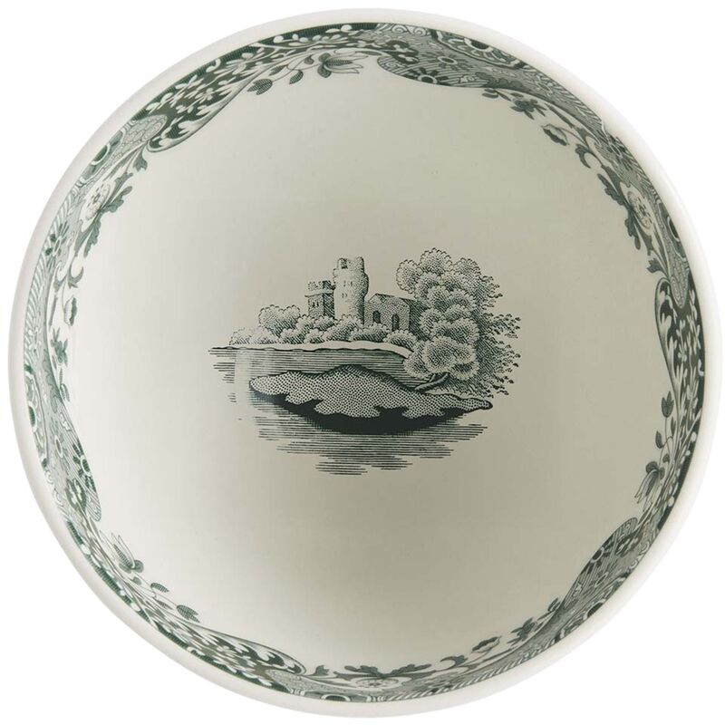 Heritage Green Italian skål 11 cm, grön/vit