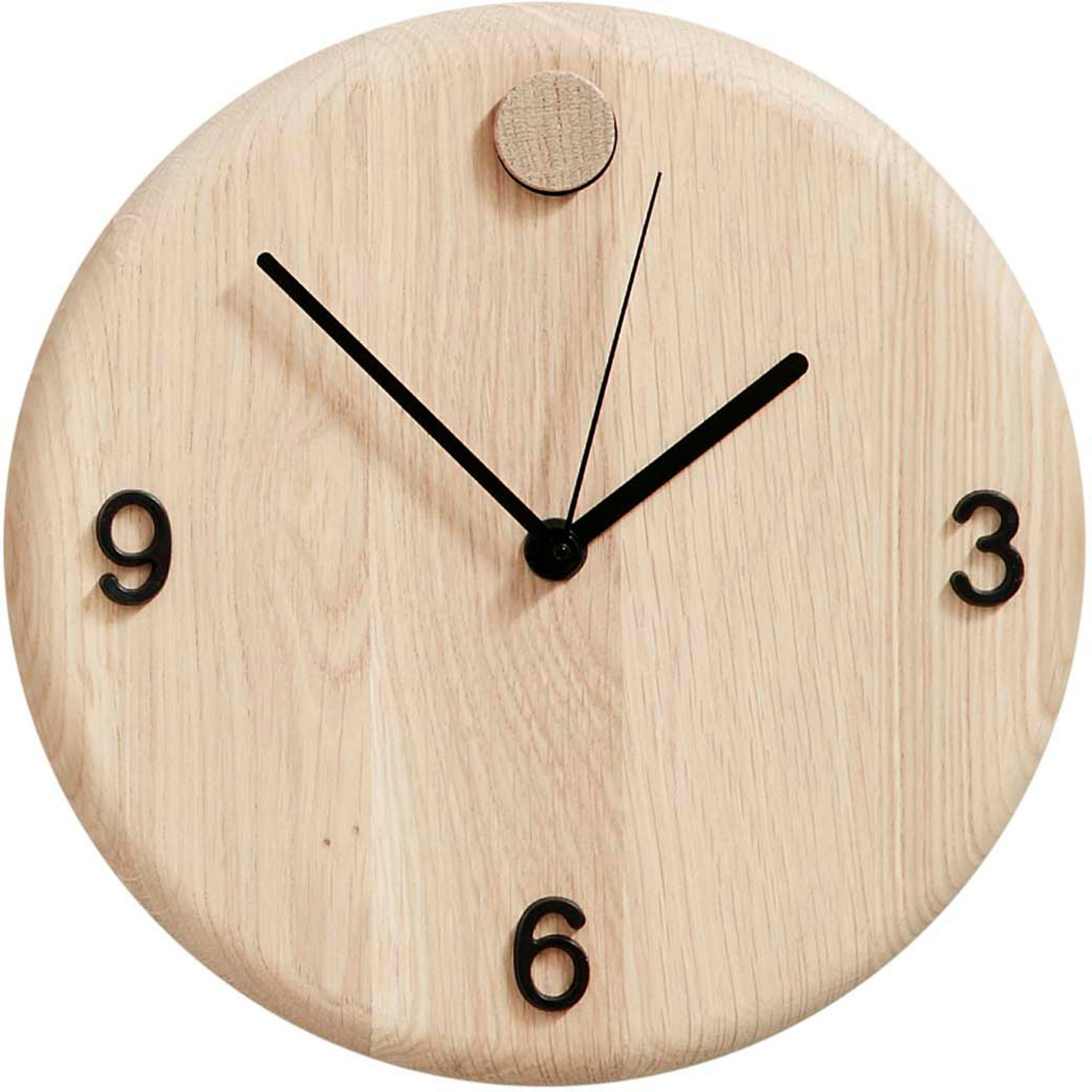 Wood Time Klocka 22 cm Oak
