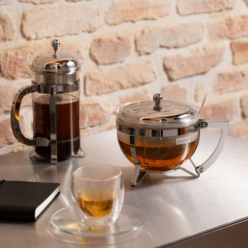 Chambord stempelkande 8 kopper, træ