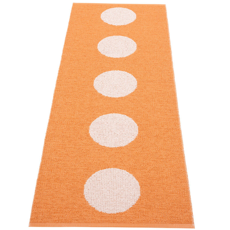 Pappelina Vera Pop matto 70 × 200 cm, orange/pink