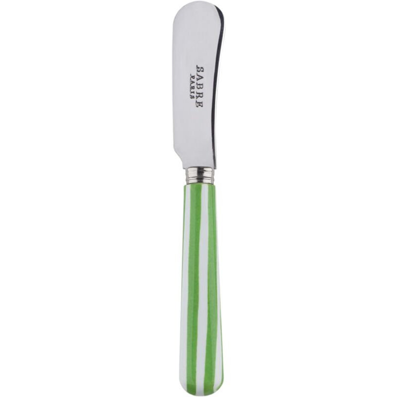 Stripe smörkniv, garden green