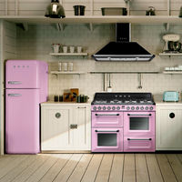 KT110BLE Vægmonteret emhætte 110 cm, sort