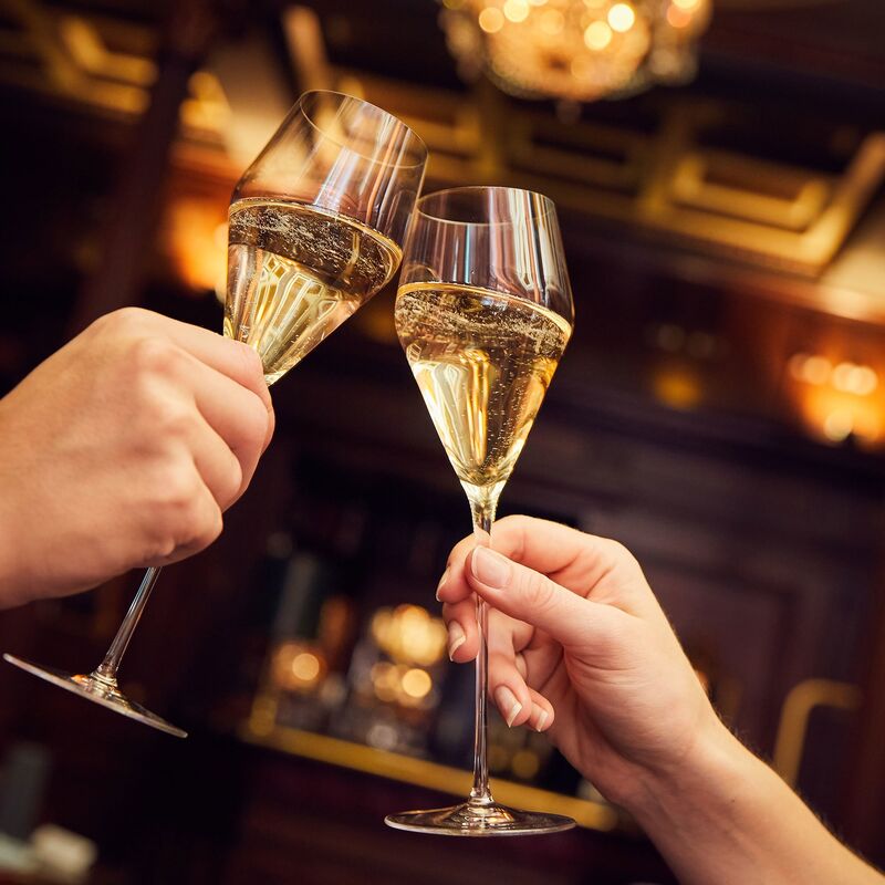 Samppanjalasi 220 ml. 2 kpl