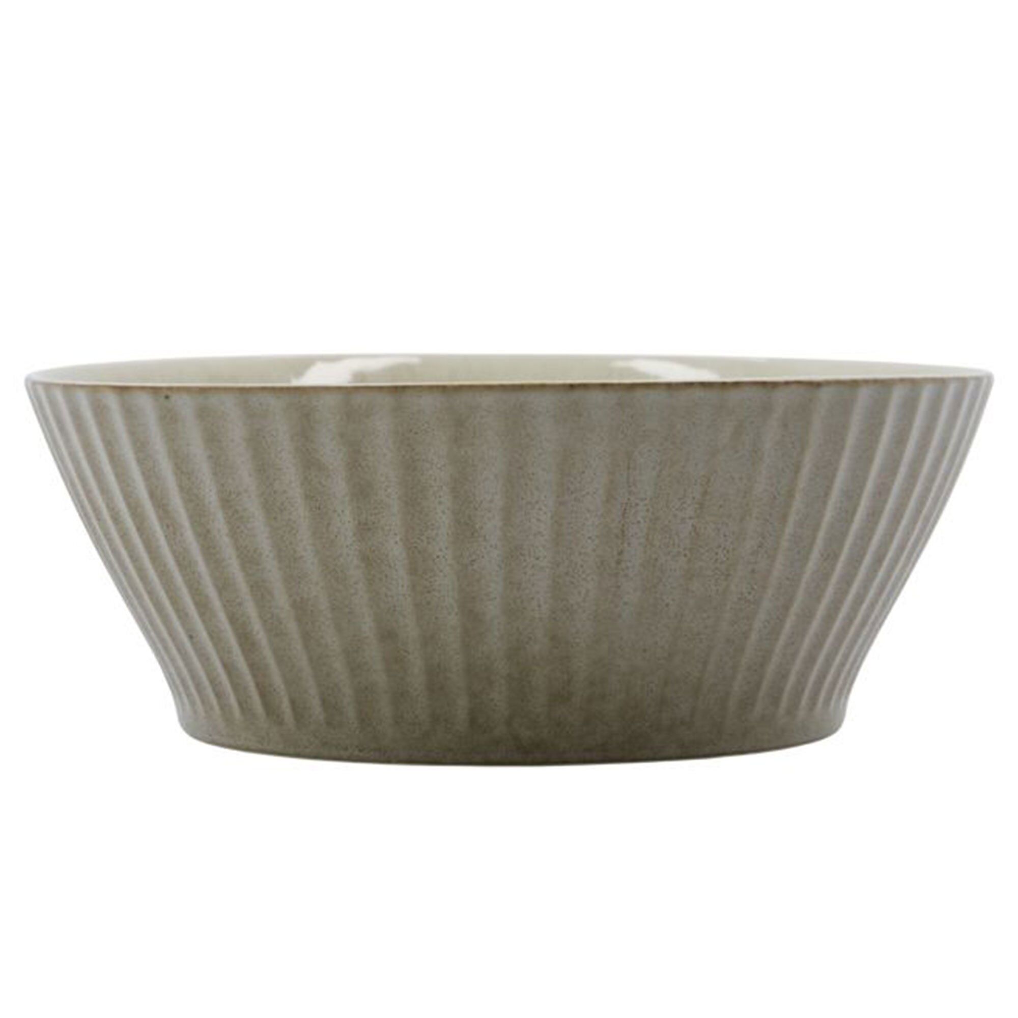 House Doctor - Pleat bolle 19 cm grå/brun