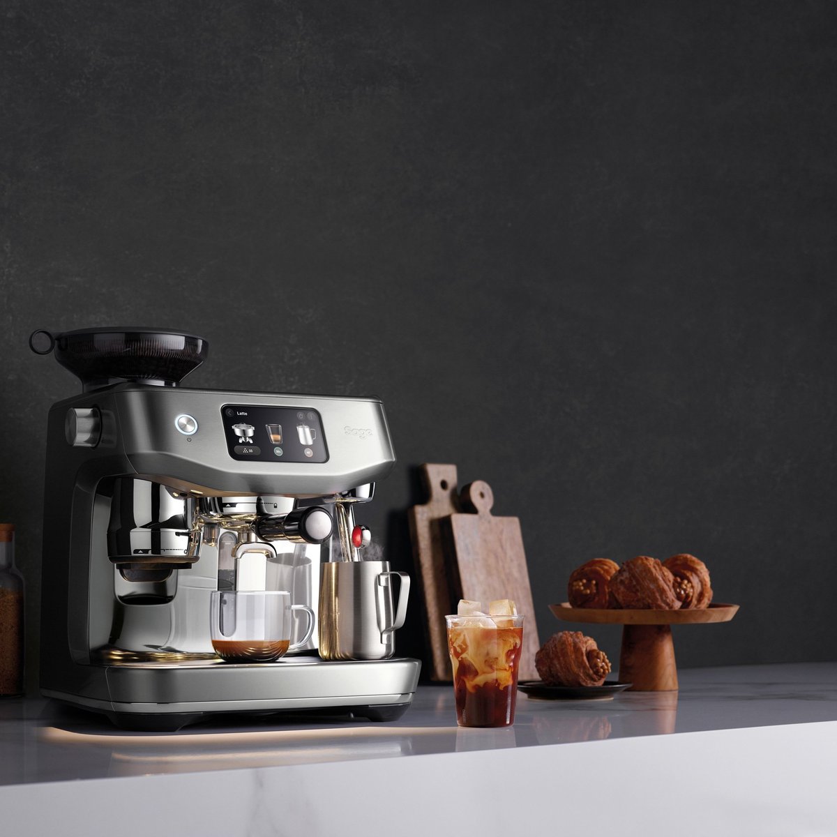The Oracle Jet Espressomaskine, brushed silver