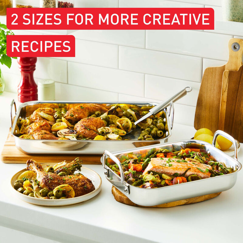 Emotion Ugnsformsset 2 delar, rostfritt stål